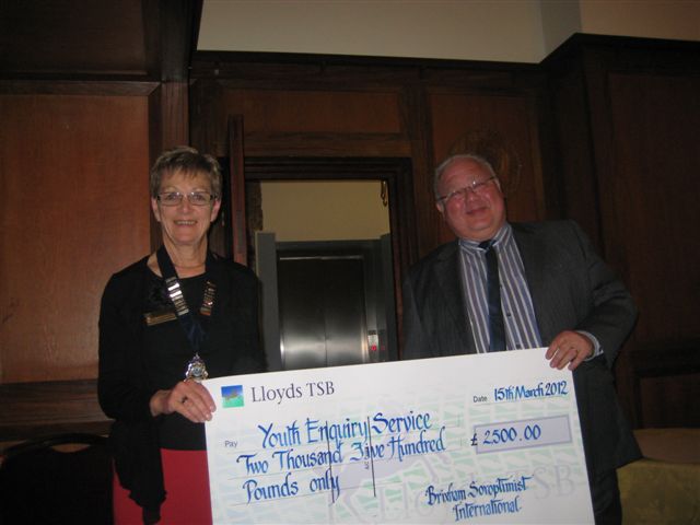 Cheque Presentation 2012