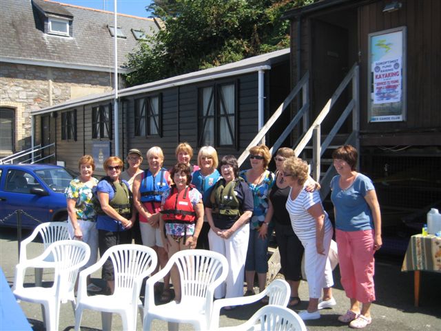 Jackie B and Soroptimists Kayaking 004